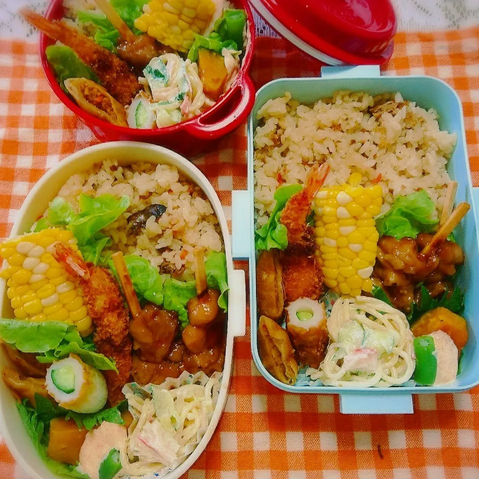 Snapdishの料理写真:今日のお弁当🍱❤|ひぃちゃんさん