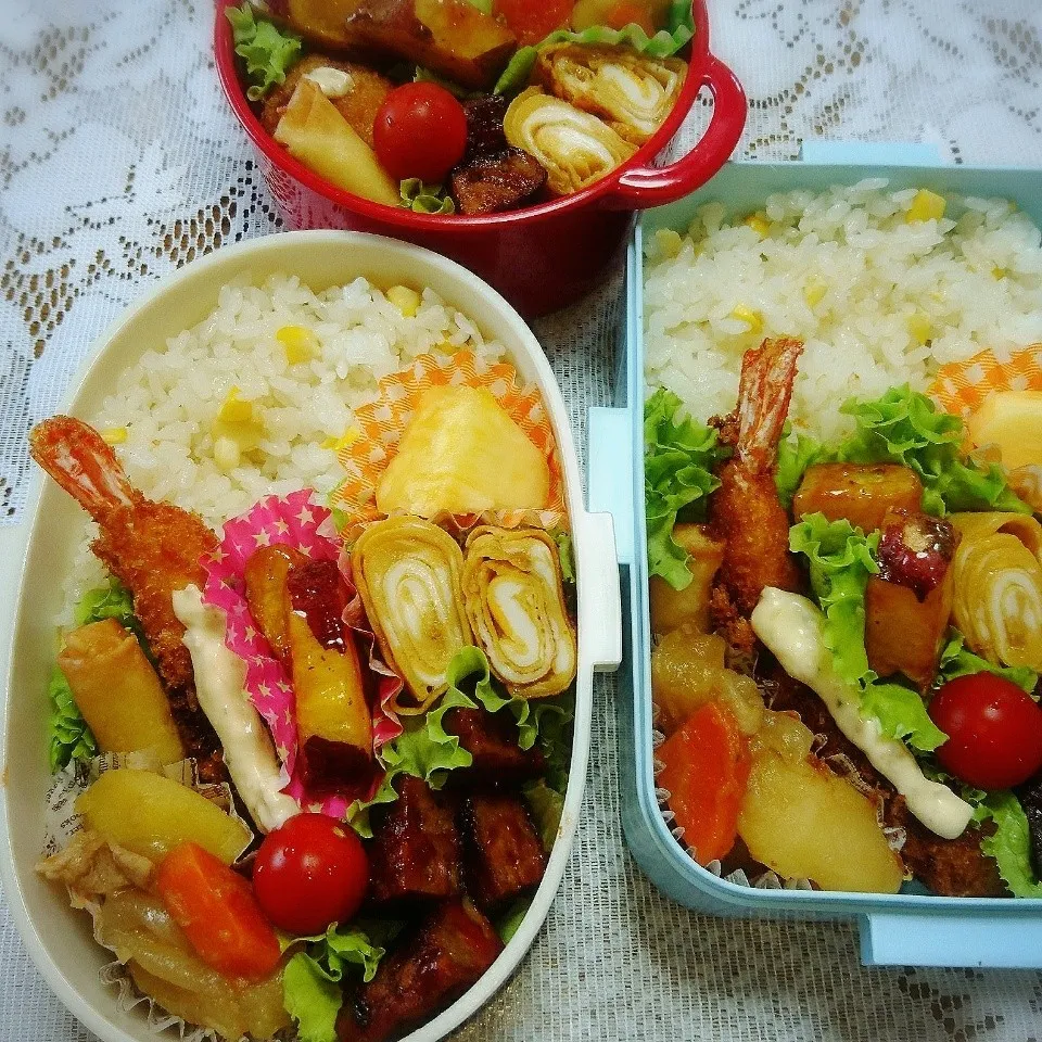 今日のお弁当🍱❤|ひぃちゃんさん