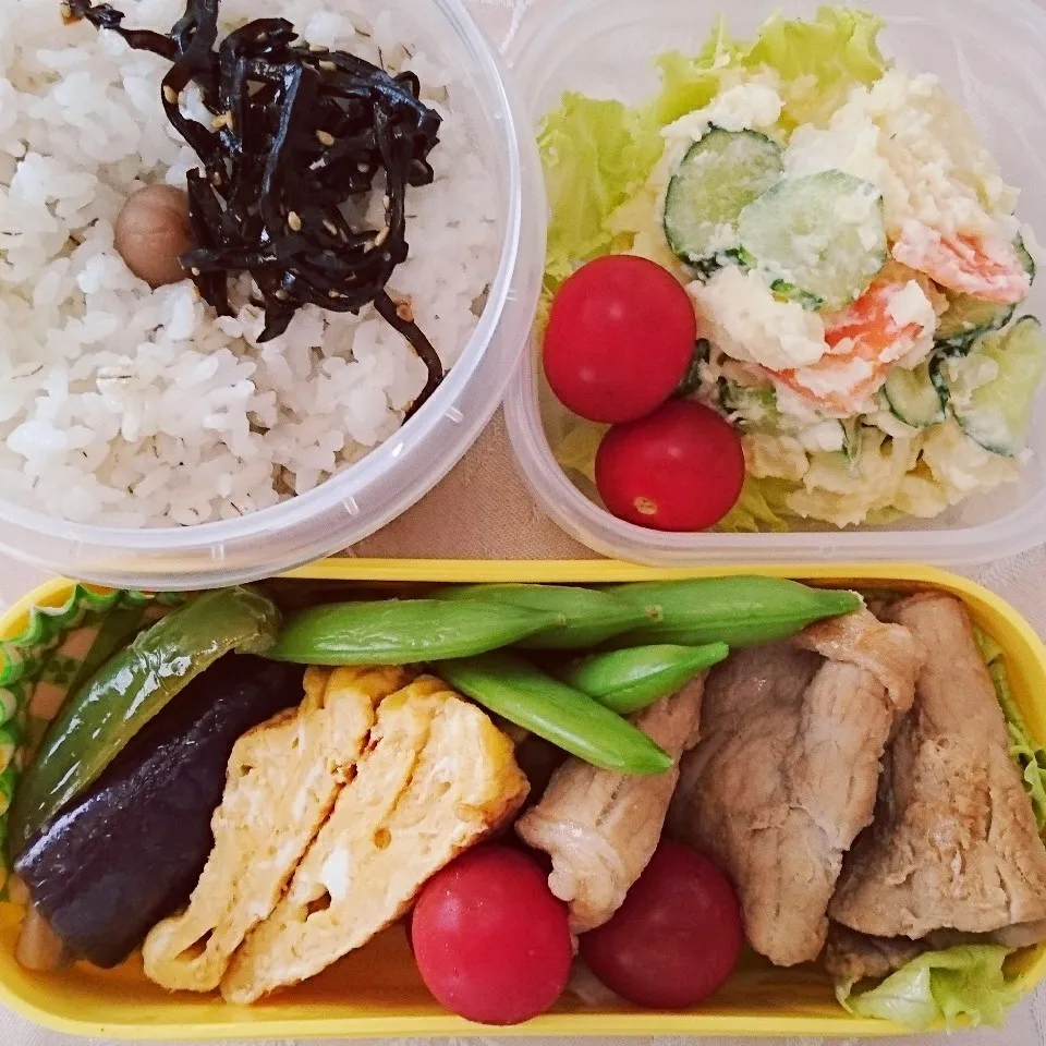 Snapdishの料理写真:5/18のお弁当|卯月さん