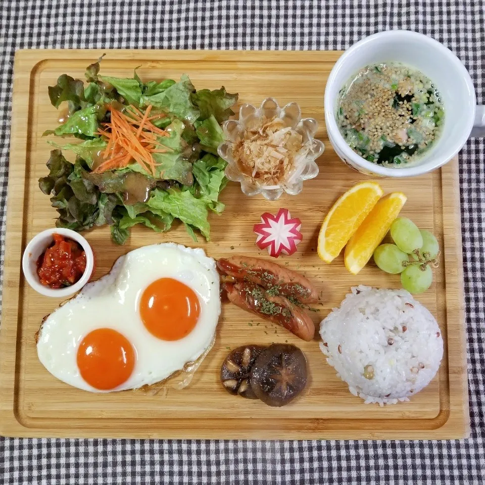 ワンプレート朝御飯|happy♥️happyさん