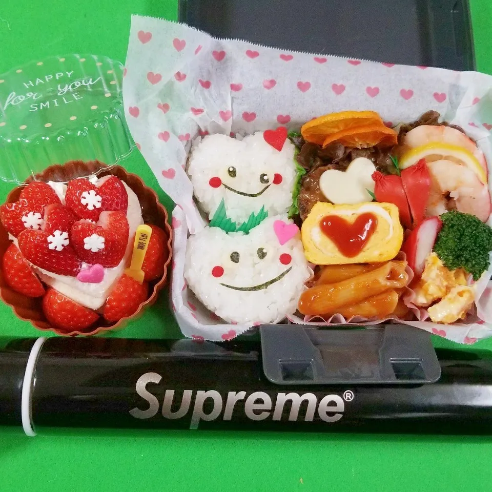 Snapdishの料理写真:Valentine弁当|happy♥️happyさん