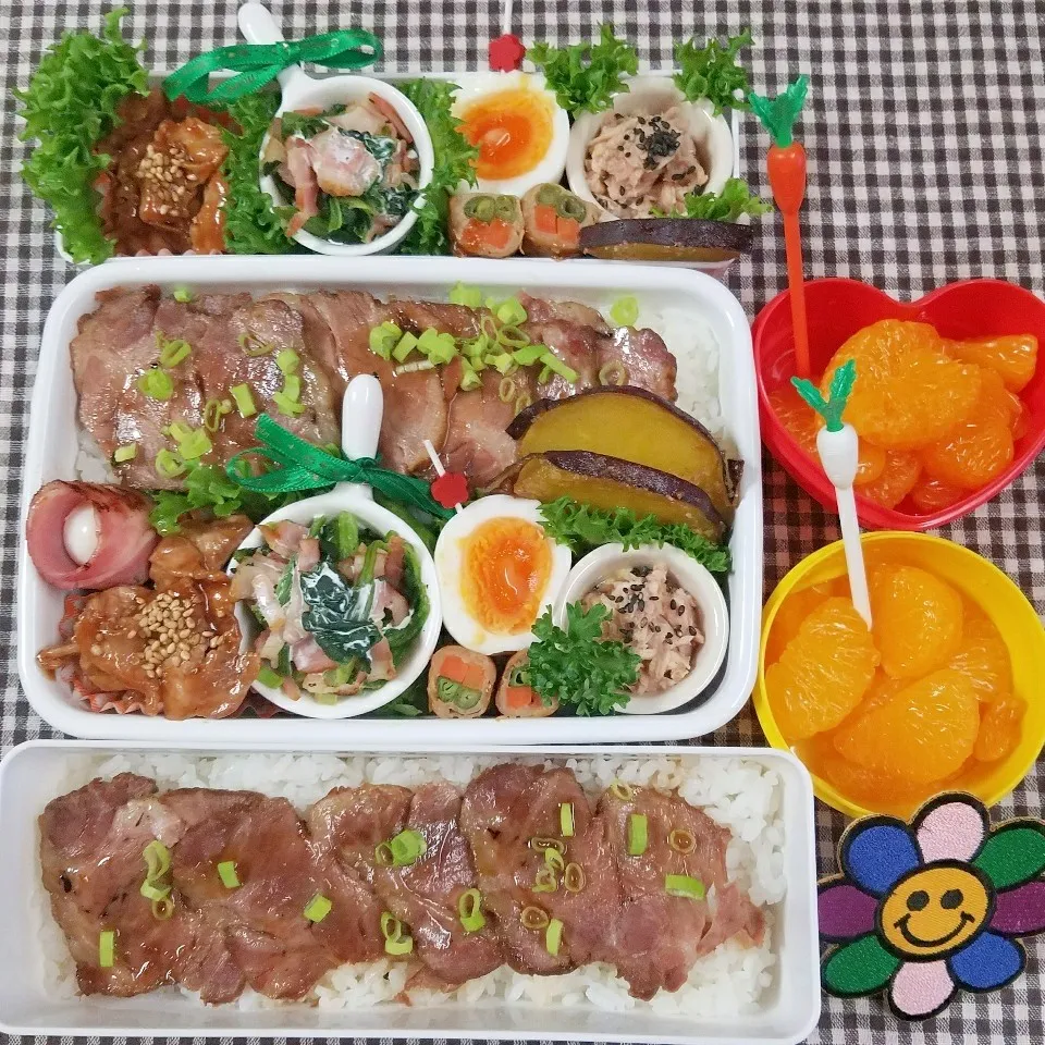 チャーシュー丼弁当|happy♥️happyさん