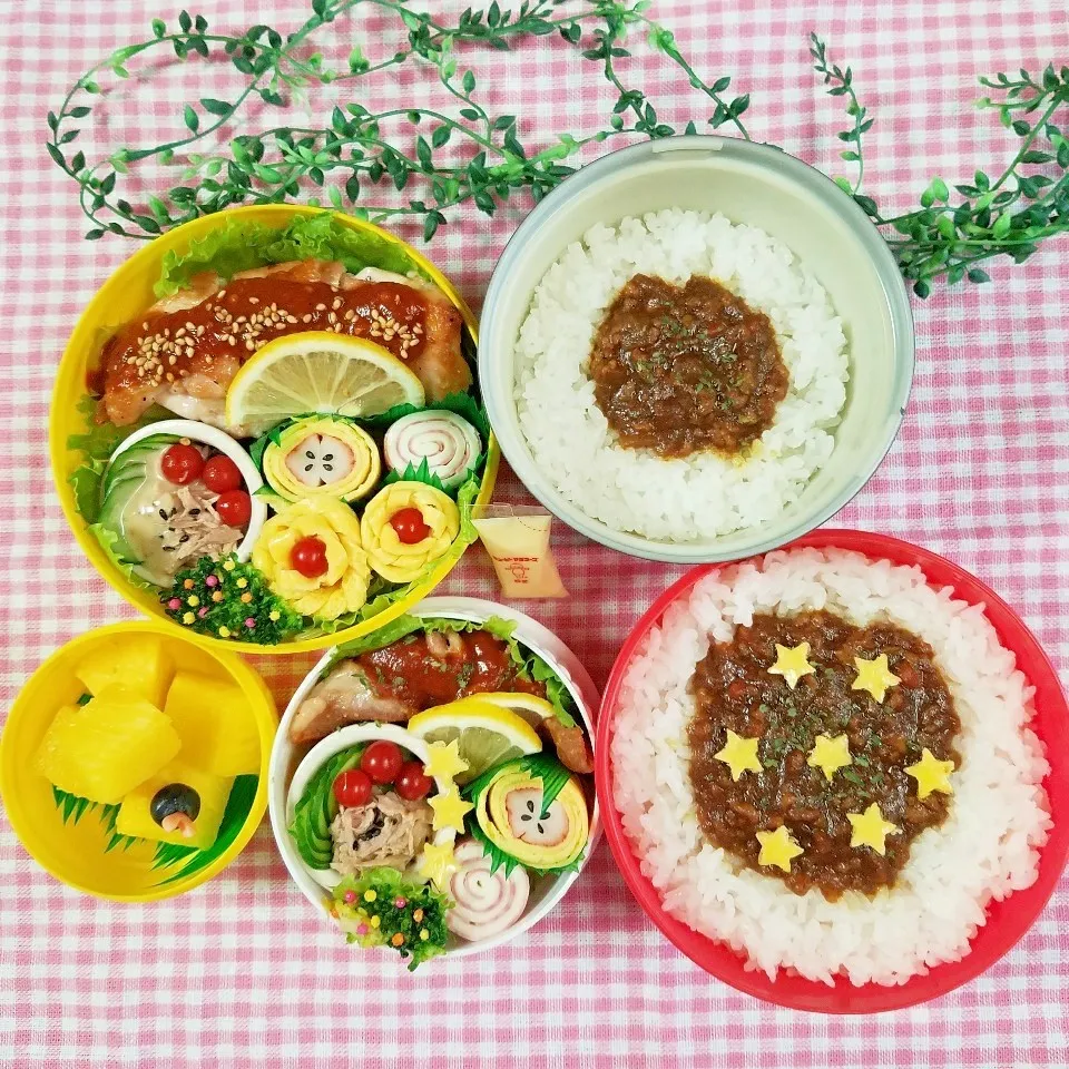 キーマカレー弁当|happy♥️happyさん