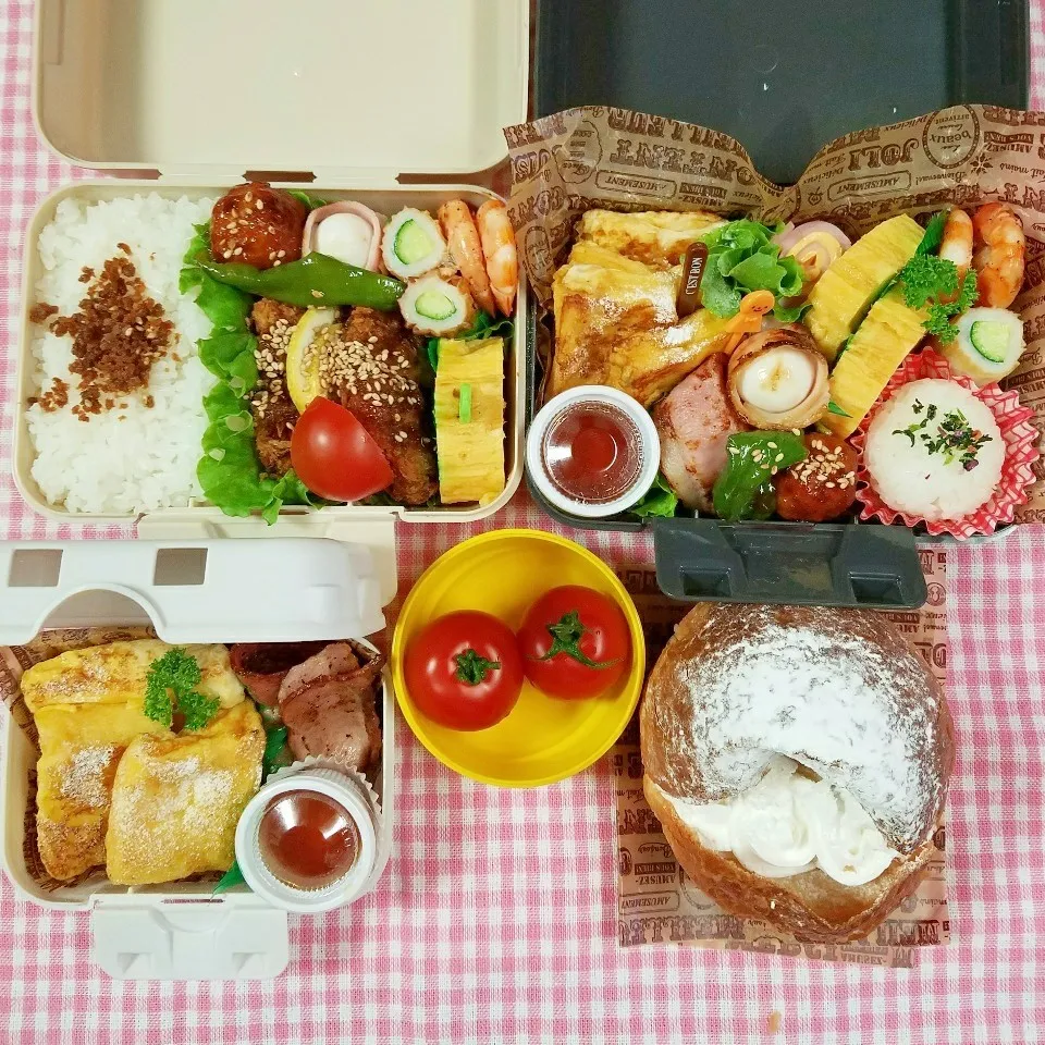 フレンチトースト弁当|happy♥️happyさん