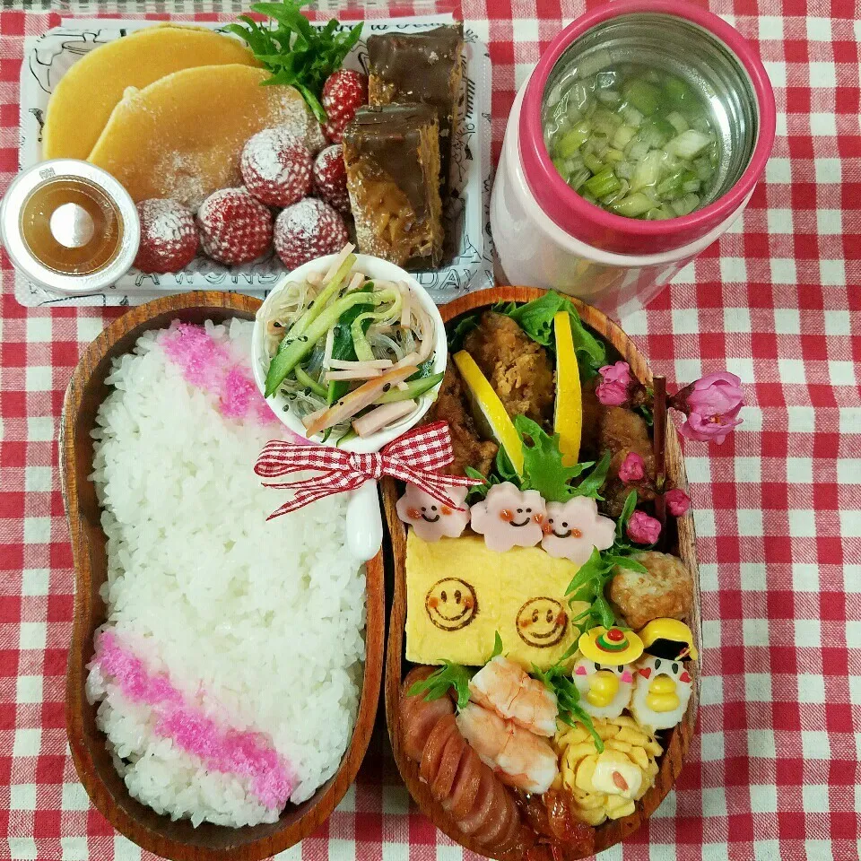 もち餅パンケーキ弁当|happy♥️happyさん