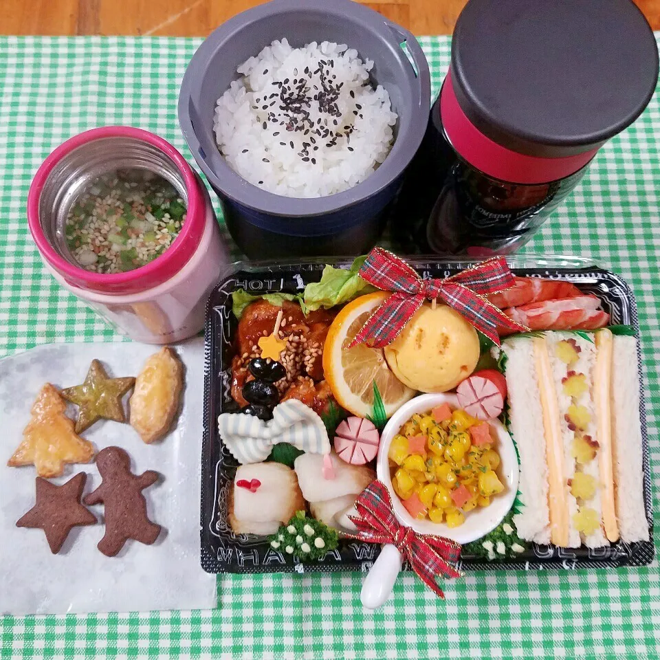 ヒレのニンニク味噌焼き弁当|happy♥️happyさん