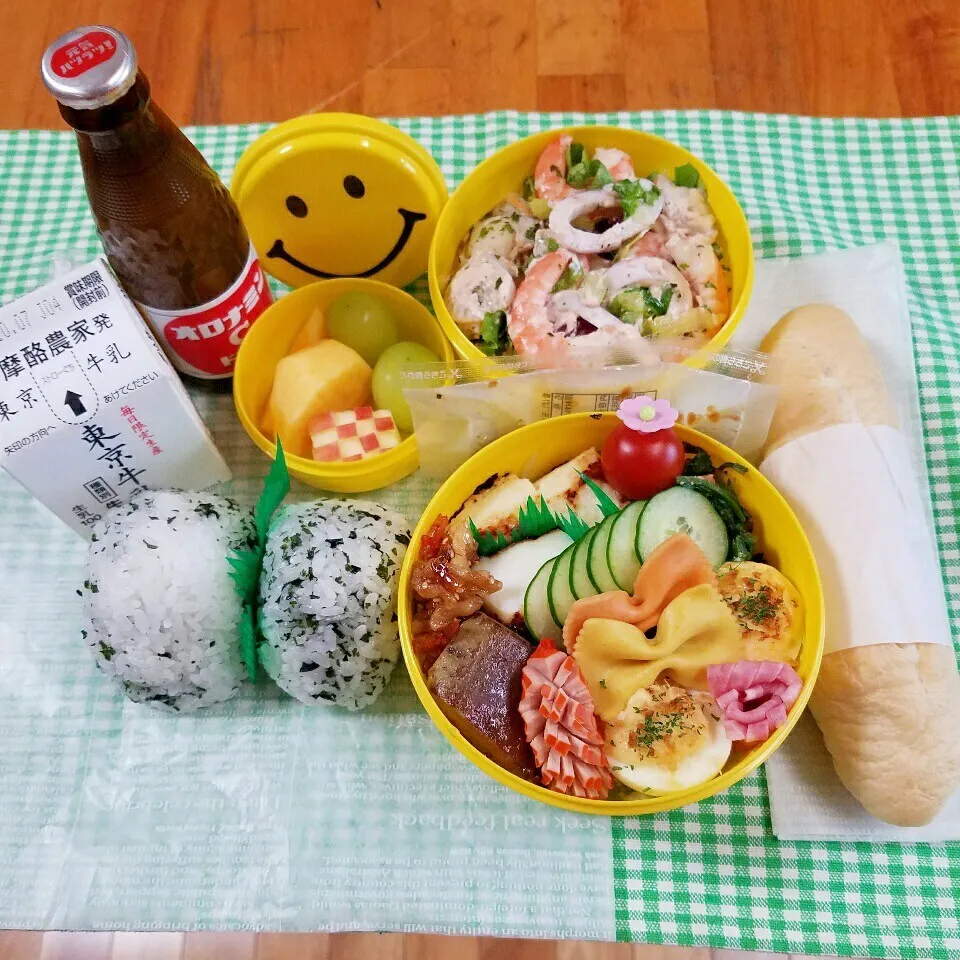 シーフードスパ弁当|happy♥️happyさん