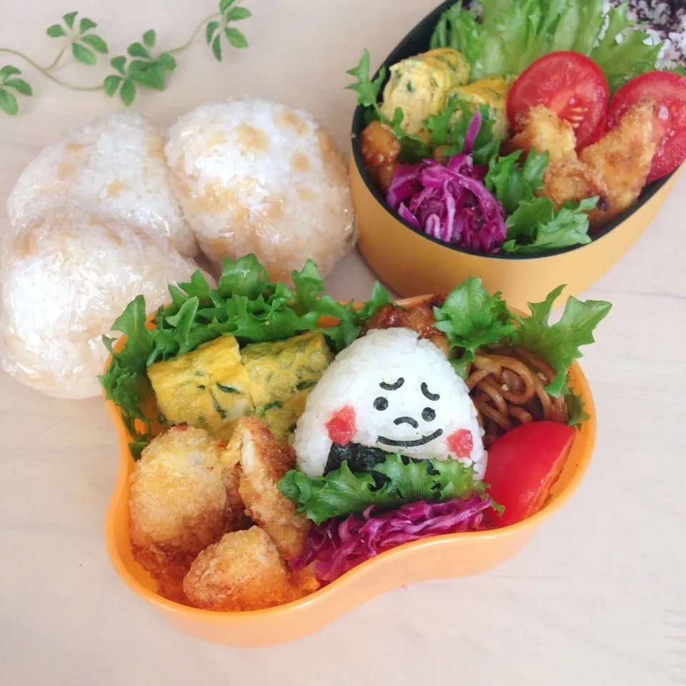 中学生と高校生娘のお弁当|かなぷんさん