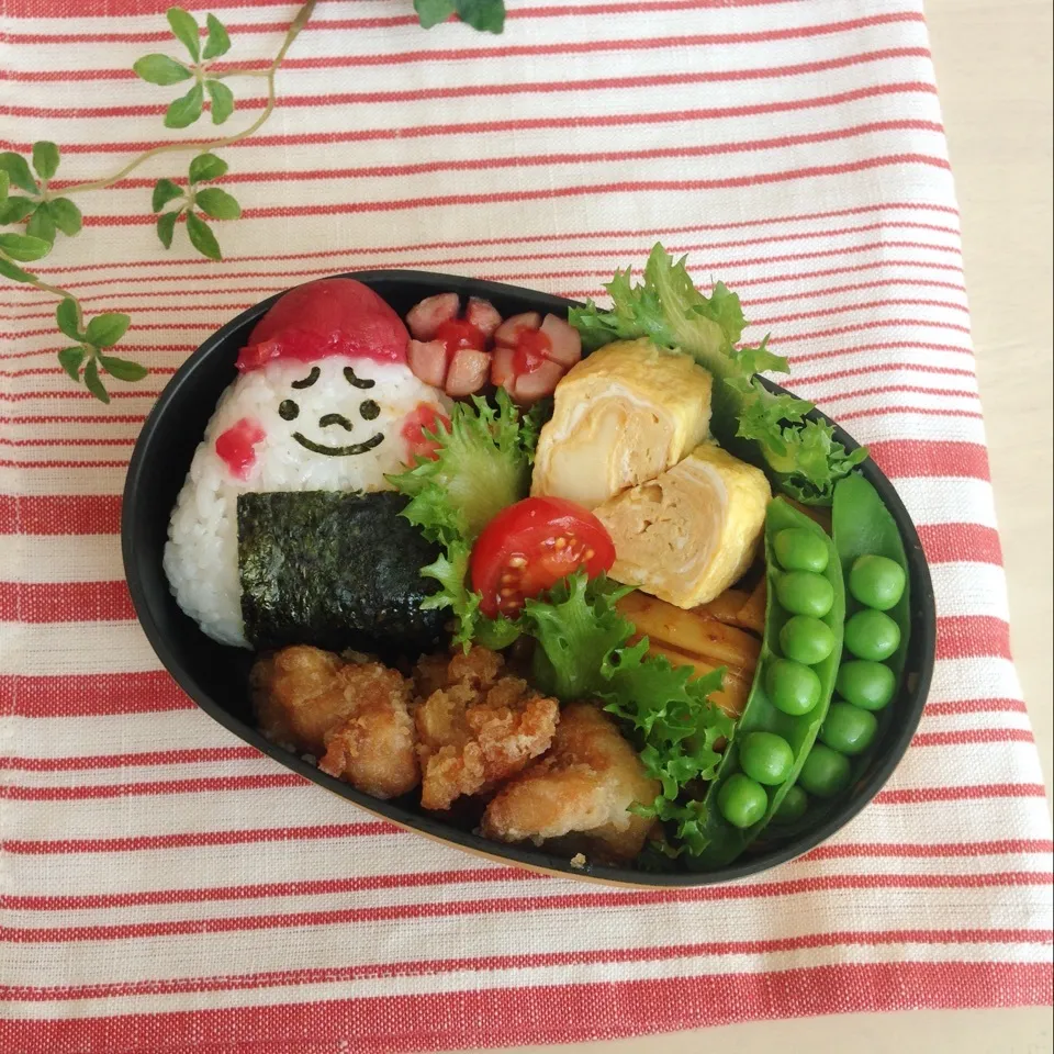 Snapdishの料理写真:高校生娘のお弁当|かなぷんさん