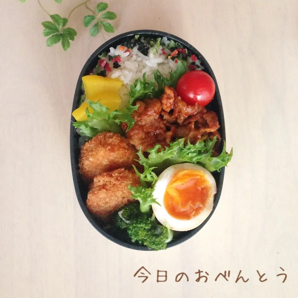 中学生娘のお弁当|かなぷんさん