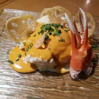 Snapdishの料理写真:ズワイガニのポテトサラダ|渡辺 蓮さん