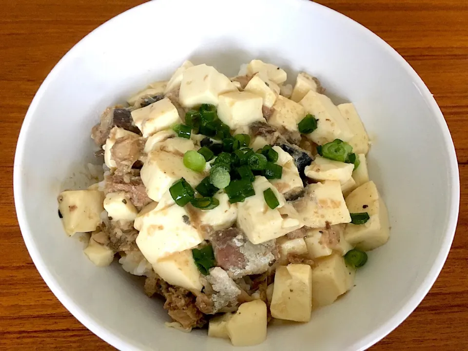 豆腐さば丼|u.さん