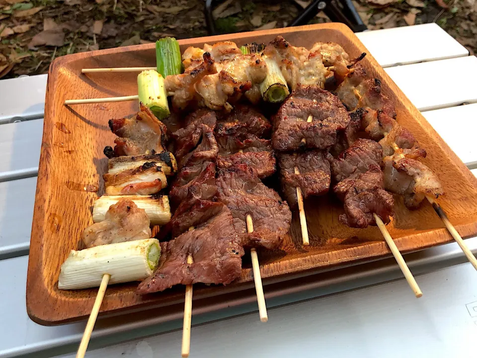 手作り焼き鳥
#キャンプ飯|LaLamamaさん