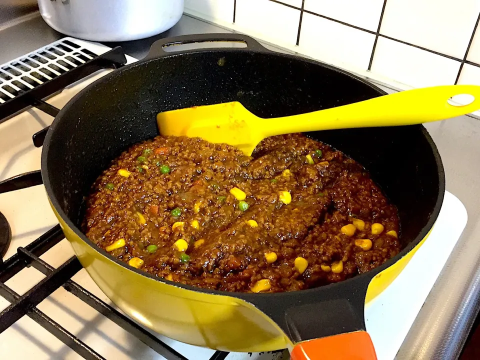 あまり手をかけないで作った(^^)💦
キーマカレー！何故か？美味い😋|Yukihiko Ishidaさん