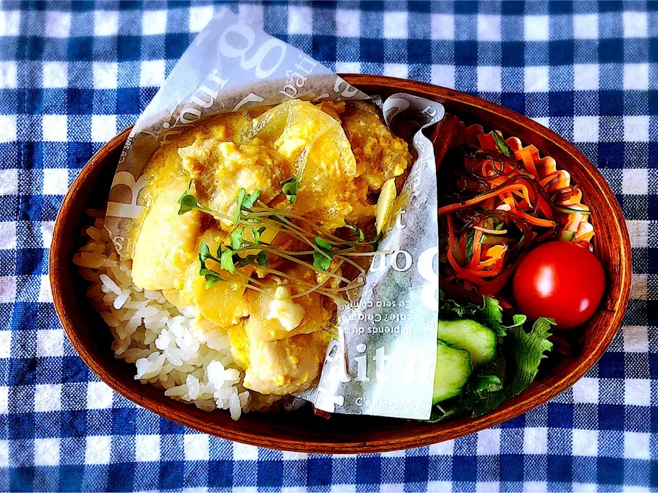 親子丼弁当|はるきちさん