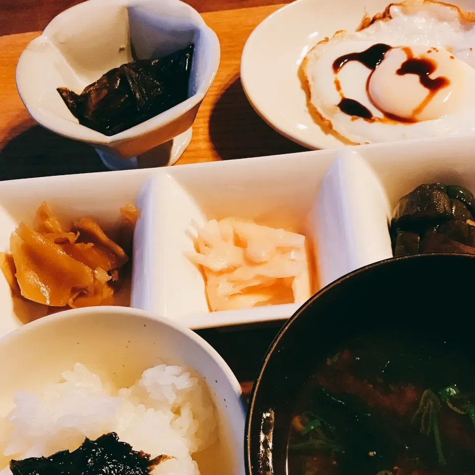 Snapdishの料理写真:朝2018.9.8|ささなおさん