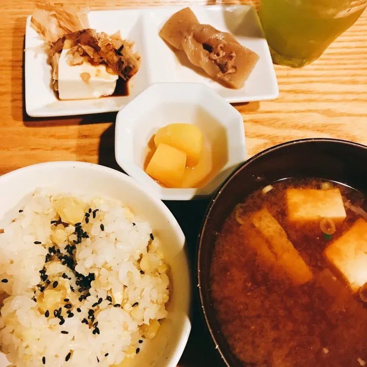 Snapdishの料理写真:朝2018.10.6|ささなおさん