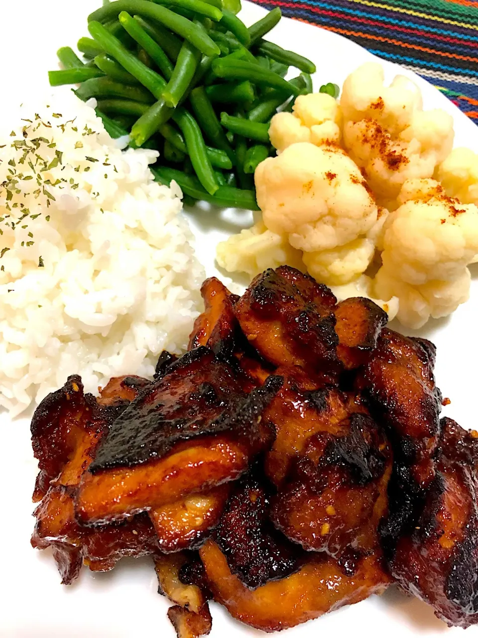 Dinner 2018/11/24 #照り焼きチキン|LeBさん