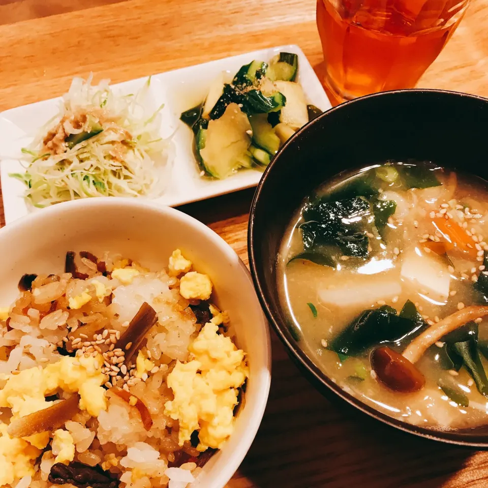 Snapdishの料理写真:朝2018.11.6|ささなおさん