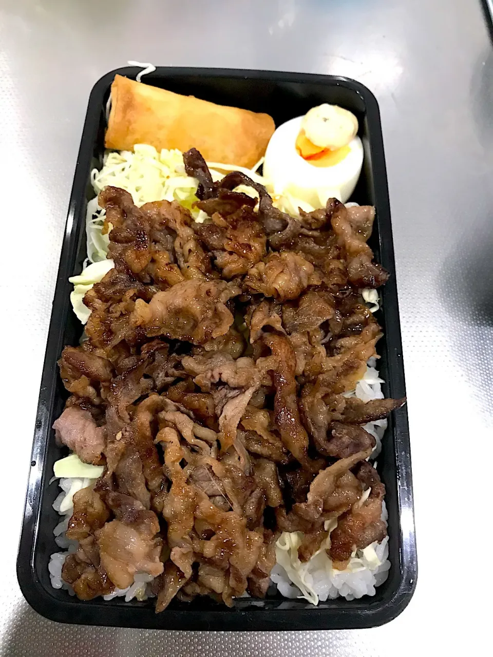 焼肉丼弁当|I  まりこさん