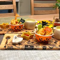 ハロウィンごはん👻|ちほさん