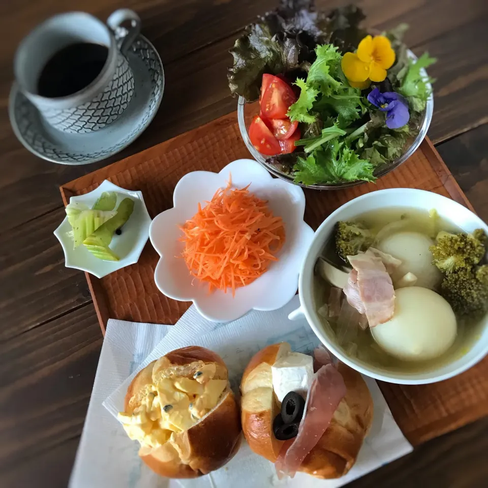 今日の朝ごはん|ぺんぎんさん