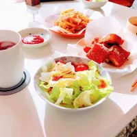 Snapdishの料理写真:お昼ご飯💗|ぺぽくんさん