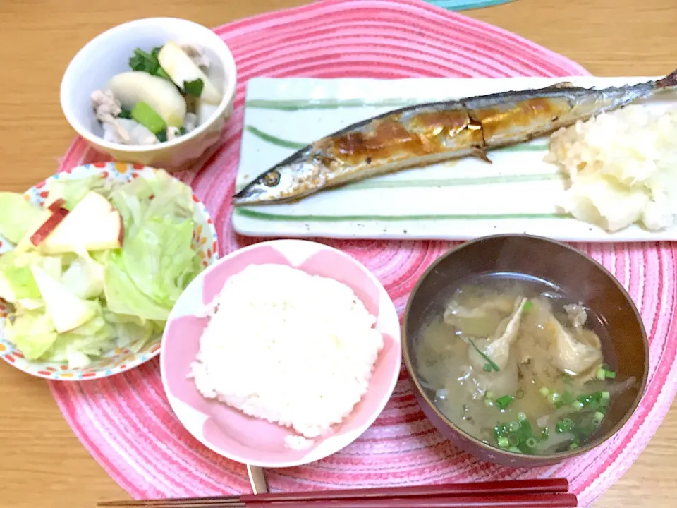 秋刀魚の塩焼きです|りんごさん