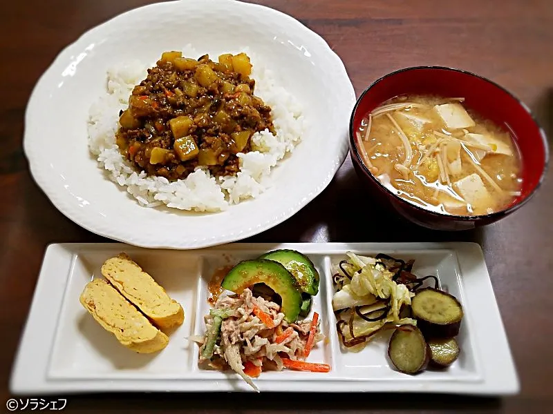 今日の晩ご飯はキーマカレーです
 #キーマカレー|ソラシェフさん