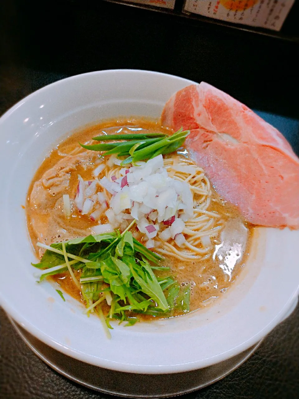 Snapdishの料理写真:煮干し豚骨ラーメン|maroさん