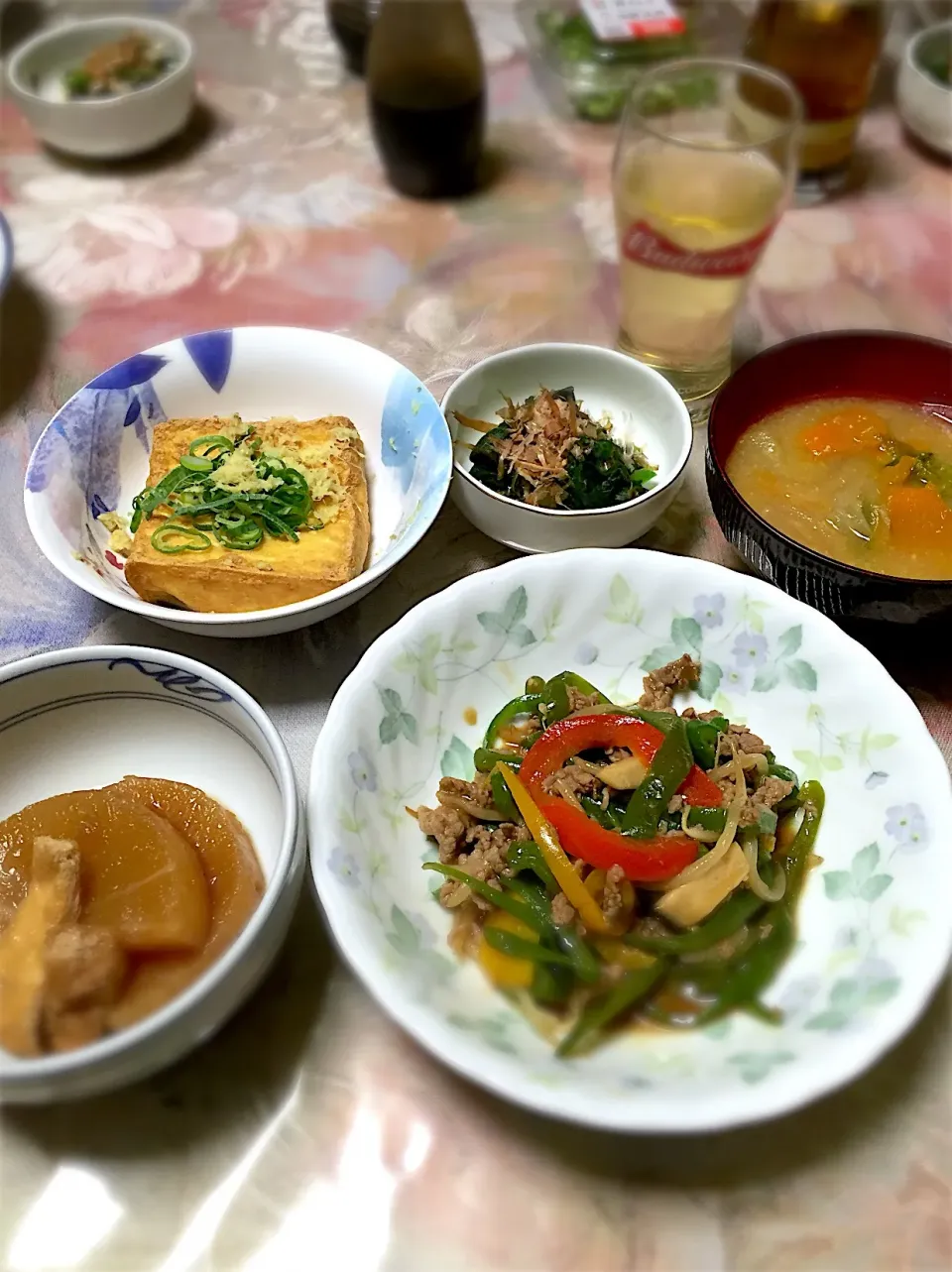 Snapdishの料理写真:お義父さんちで晩御飯2018.11.25|くっきいママさん