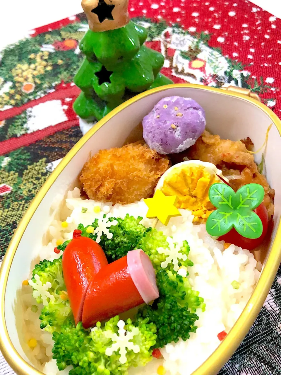 Snapdishの料理写真:クリスマスお弁当|Yuki Kawasumiさん