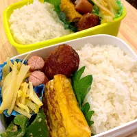 Snapdishの料理写真:今日のお弁当🍙|mami＊さん