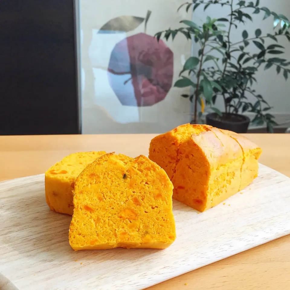 北海道かぼちゃのスフレケーキ🎃🧡|leeさん