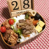 Snapdishの料理写真:1/28 お兄弁当🎶|mayumayudonさん