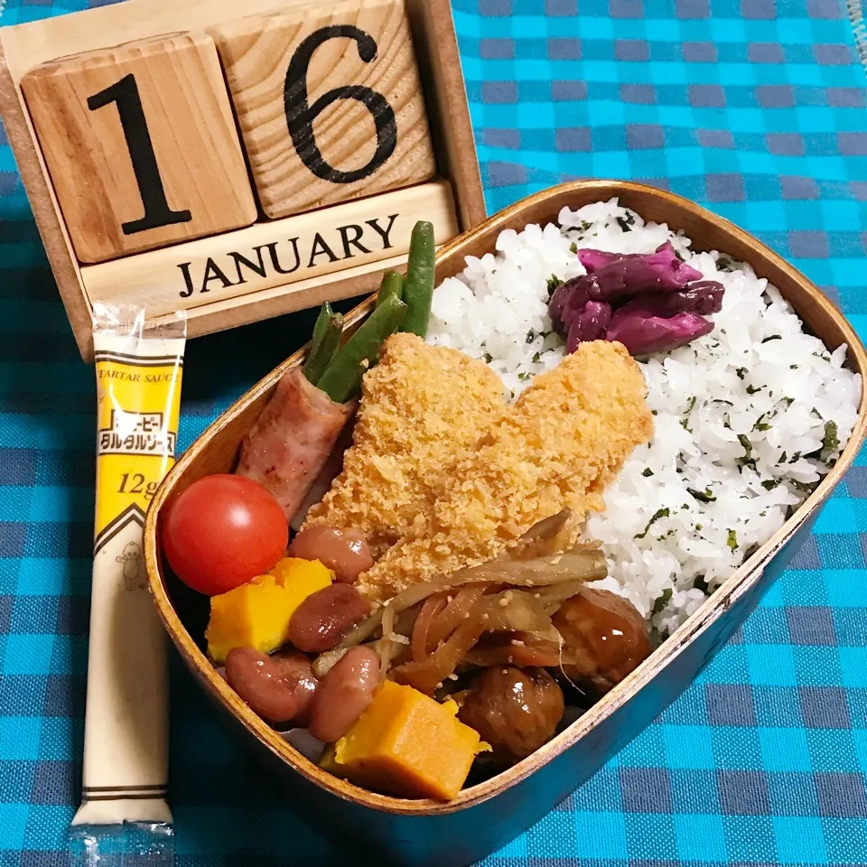 1/16 お兄弁当🎶|mayumayudonさん