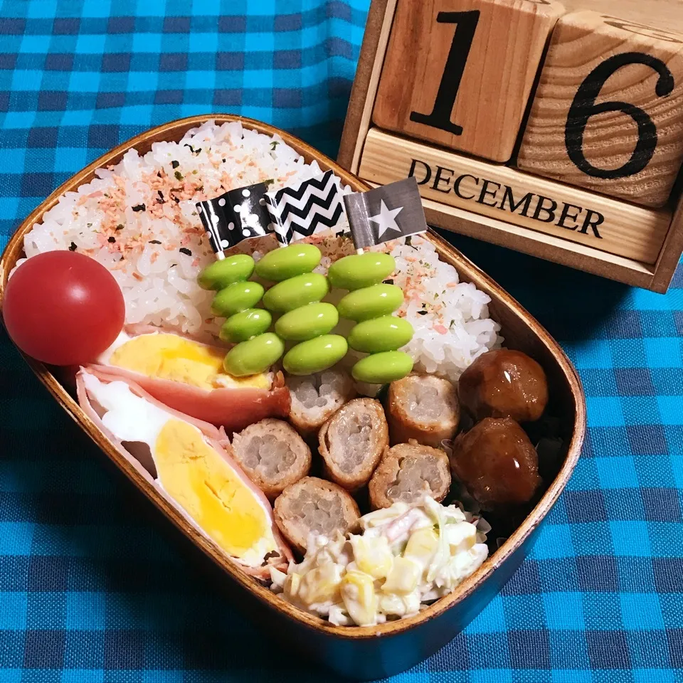 Snapdishの料理写真:12/16 お兄弁当🎶|mayumayudonさん