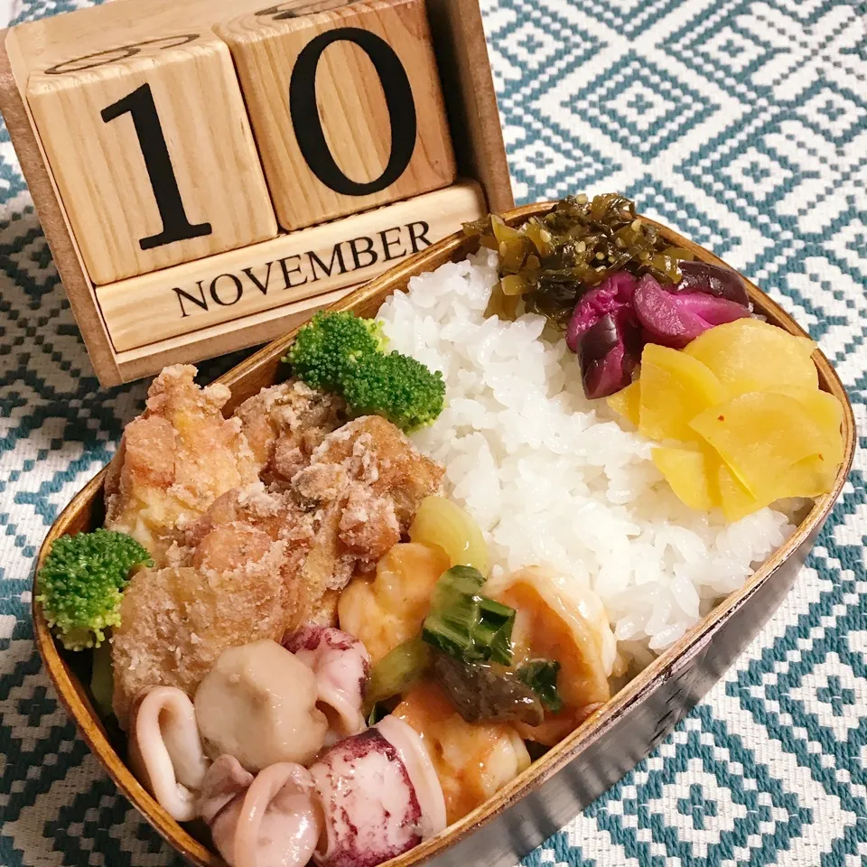 Snapdishの料理写真:11/10 お兄弁当🎶|mayumayudonさん