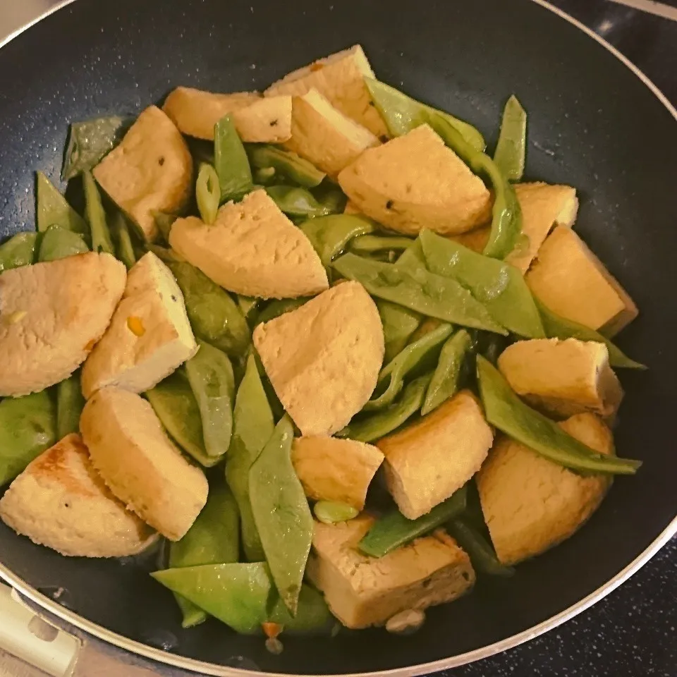 モロッコいんげんとがんもの煮物|よっしー♪さん