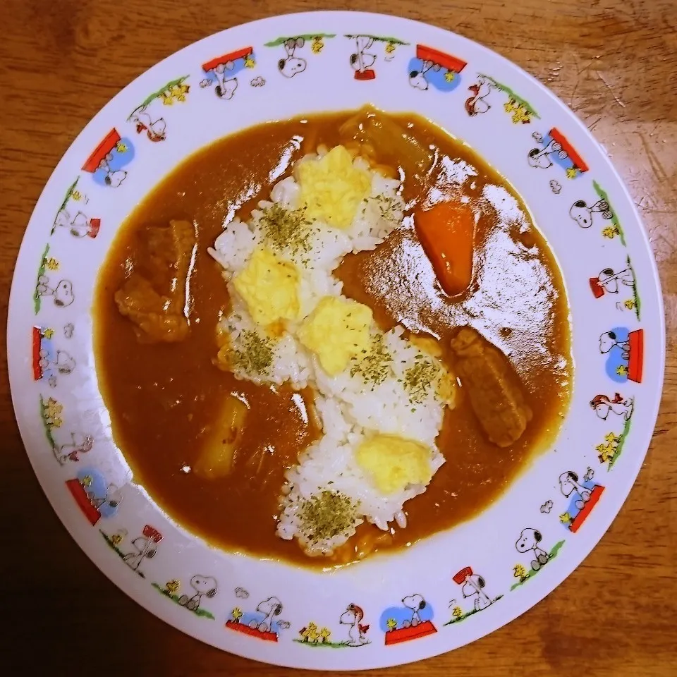 ぶきっちょが作る天の川カレー🌌⁉️|よっしー♪さん