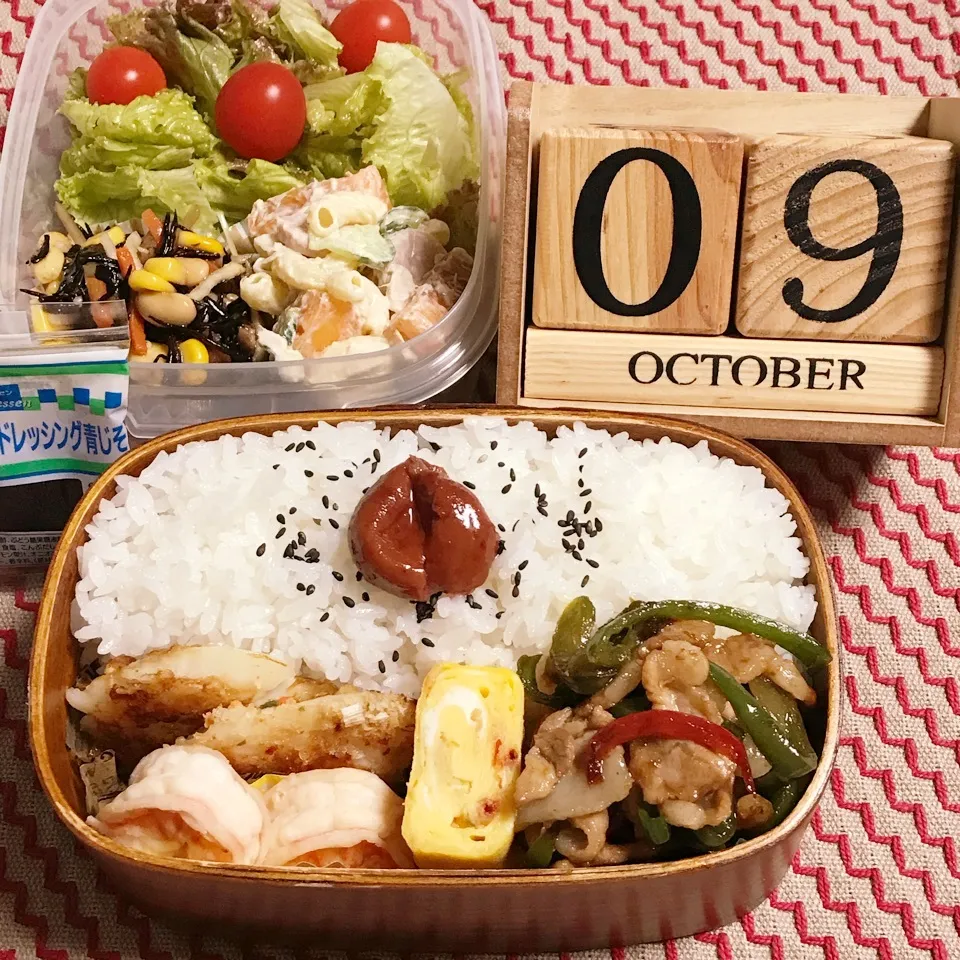 Snapdishの料理写真:10/9 お兄弁当🎶|mayumayudonさん