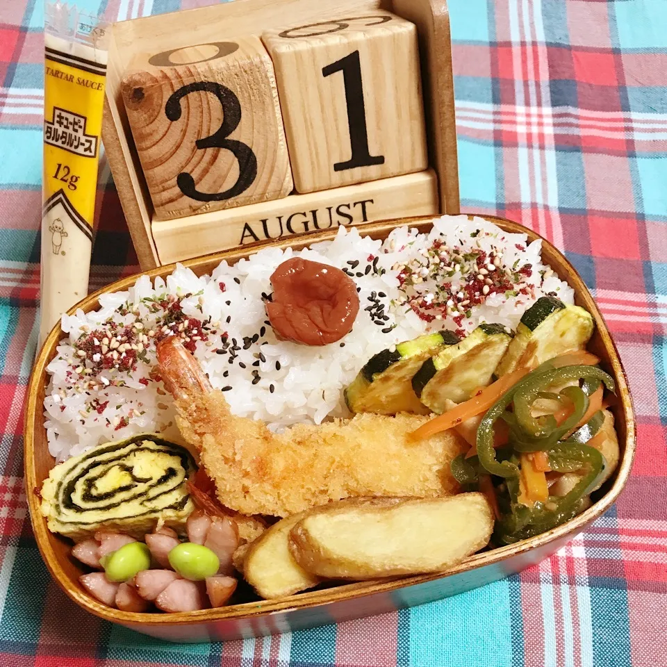 8/31 お兄弁当🎶|mayumayudonさん