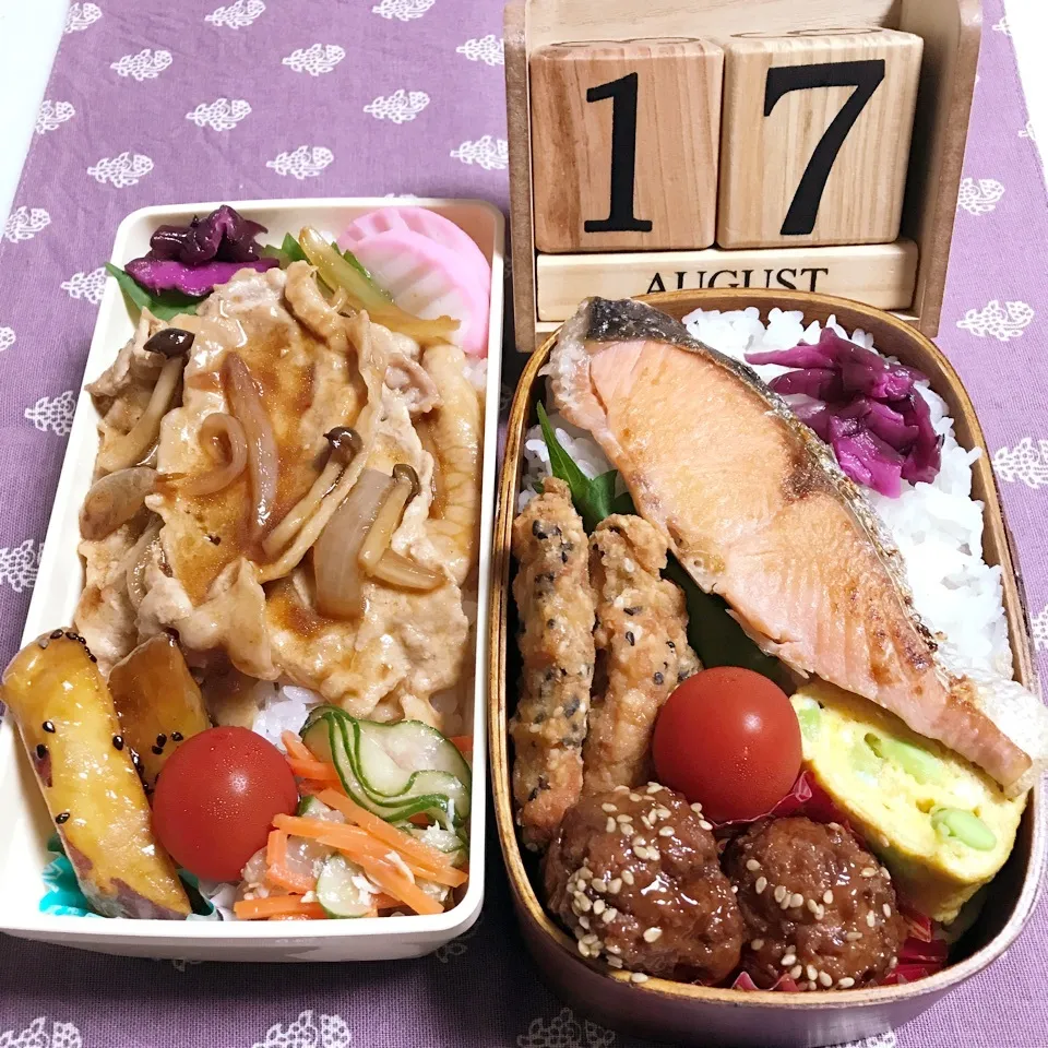 Snapdishの料理写真:8/17 お兄弁当🎶|mayumayudonさん