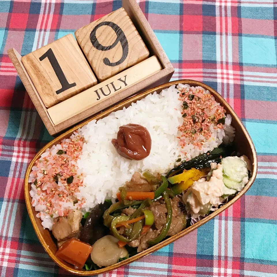 Snapdishの料理写真:7/19 お弁当🎶|mayumayudonさん