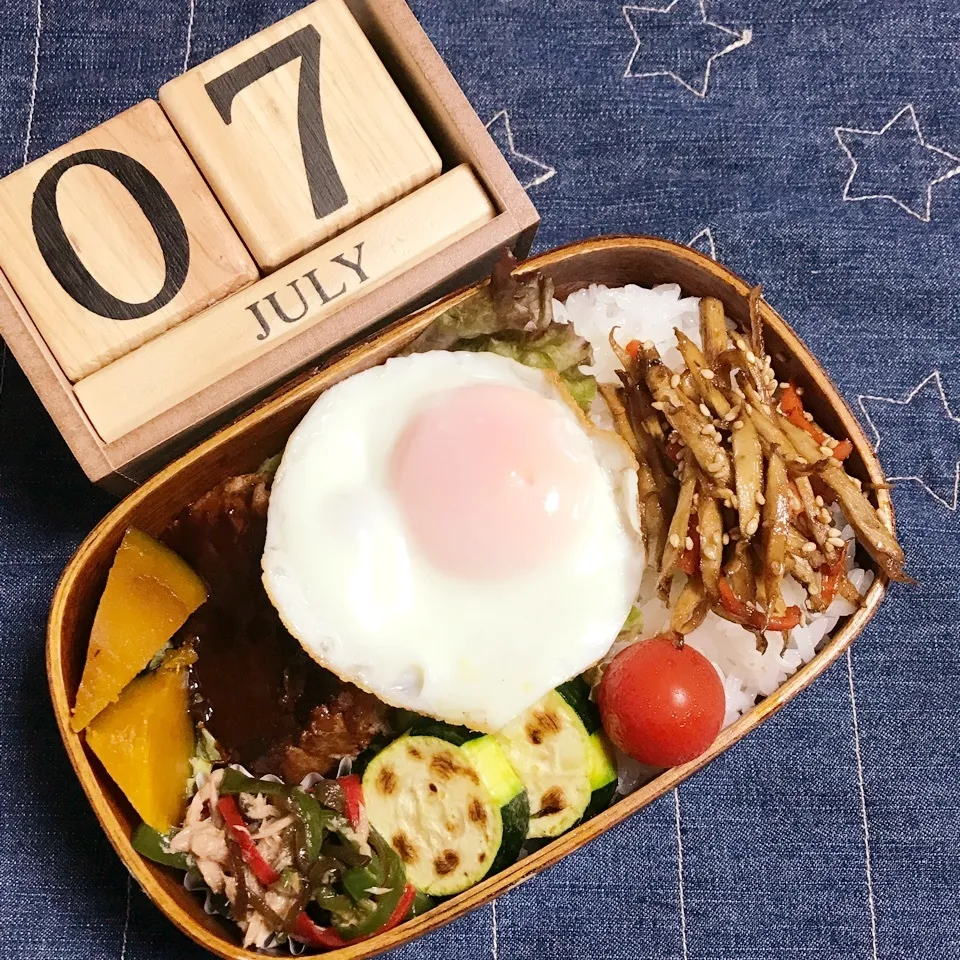 Snapdishの料理写真:☆7/7 お弁当☆|mayumayudonさん