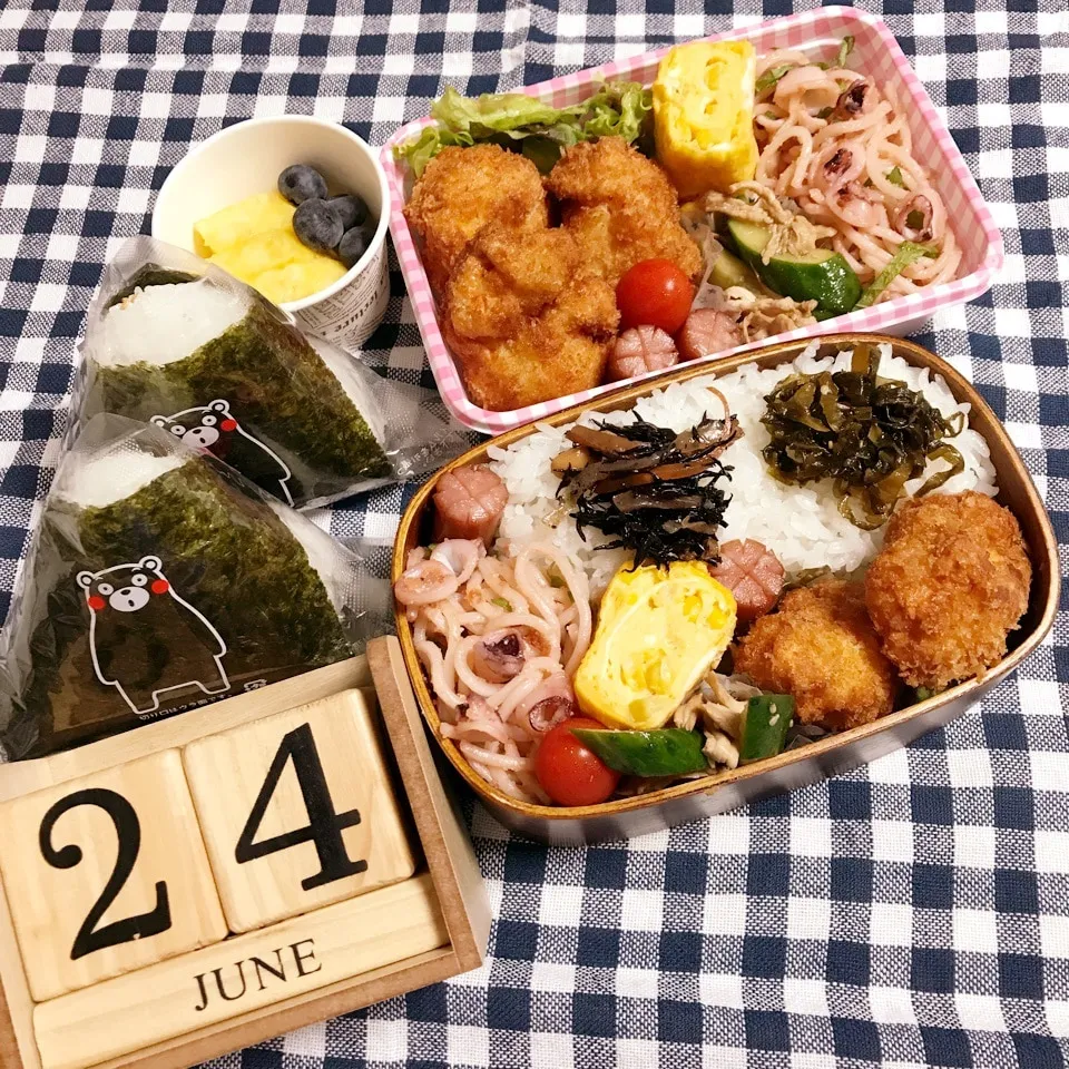 6/24 兄弟お弁当🎶|mayumayudonさん