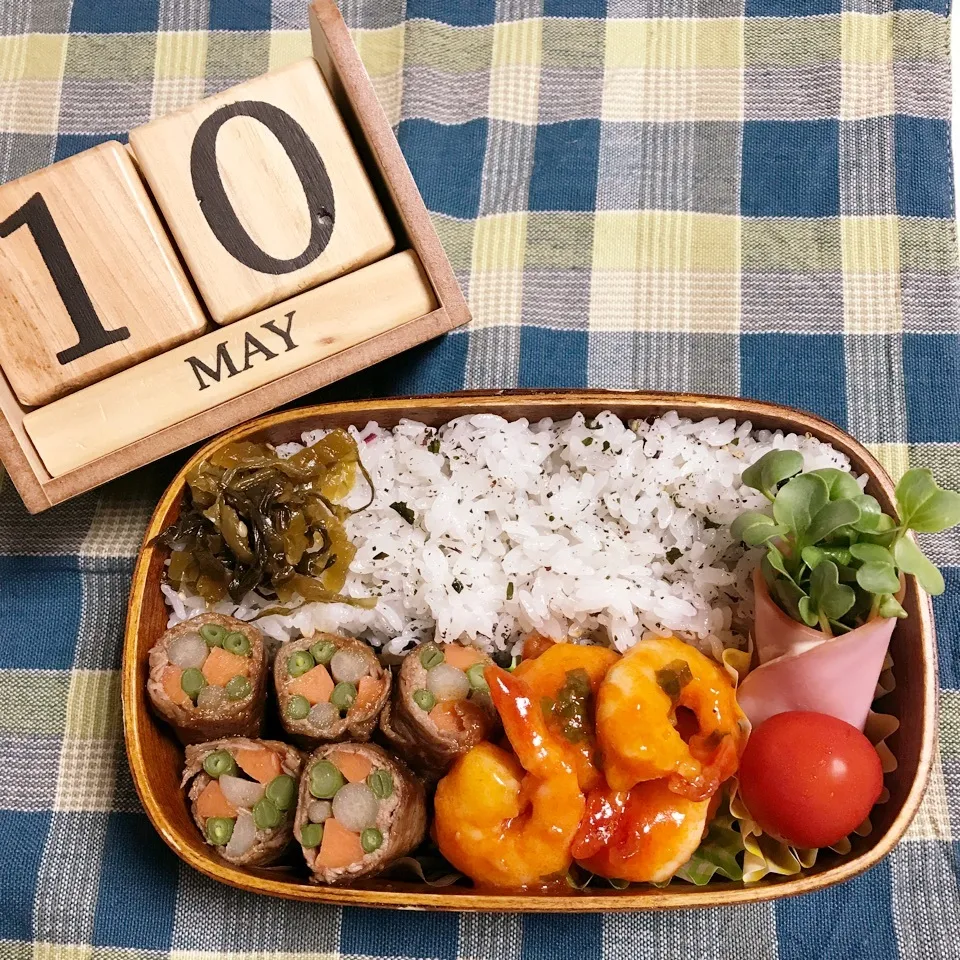 5/10 お弁当🎶|mayumayudonさん