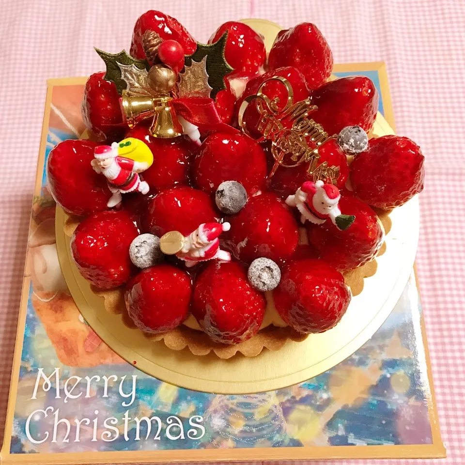 🎄いちごタルトケーキ🎄|mayumayudonさん