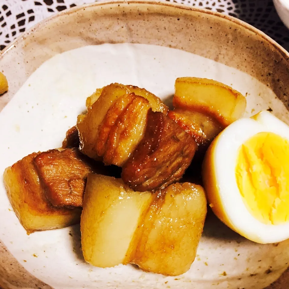 豚のやわから角煮💕|ちゃのたろさん