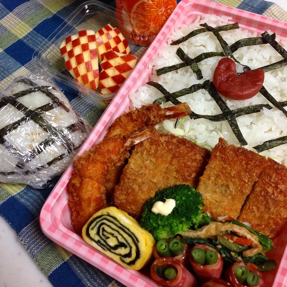 今日のお兄応援弁当♪|mayumayudonさん